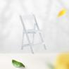Buy cheap Square Outdoor Folding Chairs Wedding Party Wimbledon Garden White Resin Chairs from wholesalers