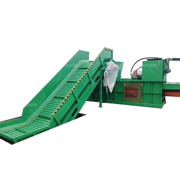 Buy cheap Hydraulic Horizontal Baler for Scrap Iron Aluminum Steel Packaging L2000*W1100*H1250 mm from wholesalers