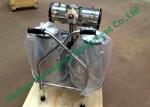 Stainless Steel Cow Milk Sucking Machine 25Litre Double Milk Cans
