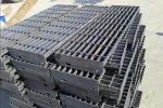 Safety Hot Dip Galvanized Steel Grated Metal Stair Treads