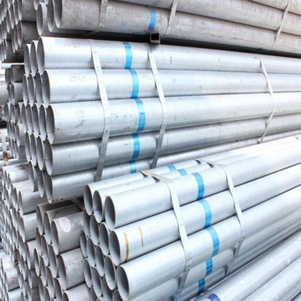 Buy cheap Hot-dip galvanized round steel pipe for construction from wholesalers