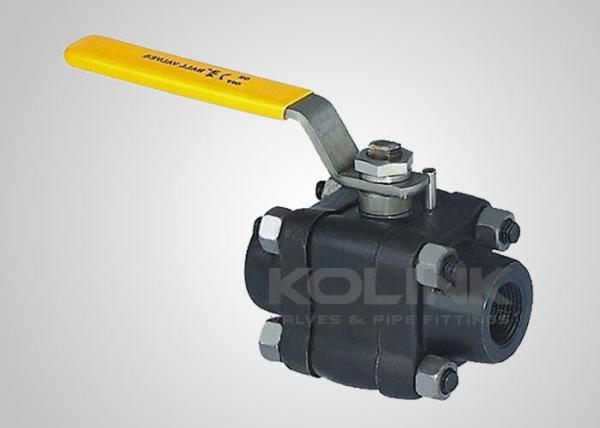 Buy cheap 3-pc High Pressure Ball Valve Forged Steel 3000 Psi Socket welded from wholesalers