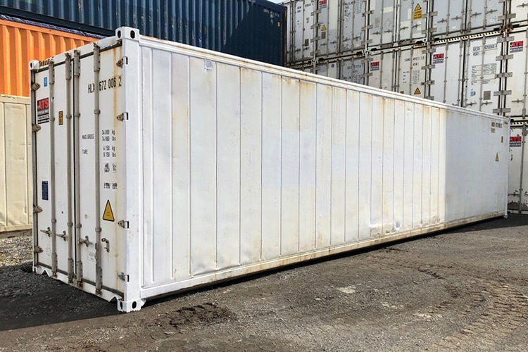 20ft Second Hand Refrigerated Freezer Minus 18 Degree Reefer Container in Dubai Door Opening 2290 x 2246 MM Age 2004-2008