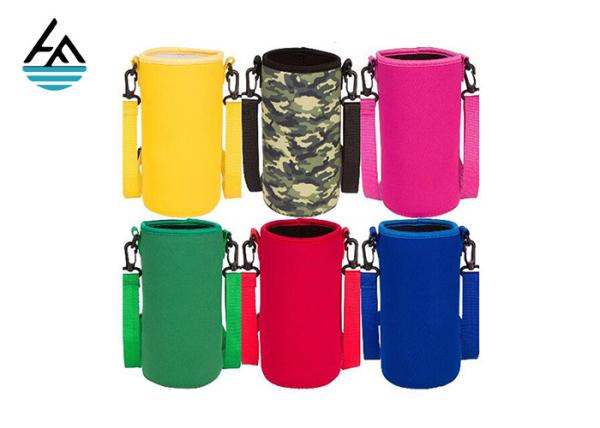 Buy cheap Colorful Printed Can Cooler Bag , Neoprene Can Cover Simple Fashion Diving Material from wholesalers