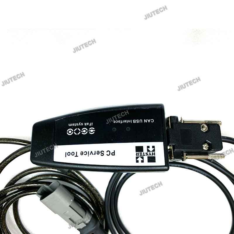 Forklift Diagnostic Tool For Yale Hyster PC Service Tool+CF19 Laptop Ifak CAN USB Interface Hyster Yale Lift Truck Diagn