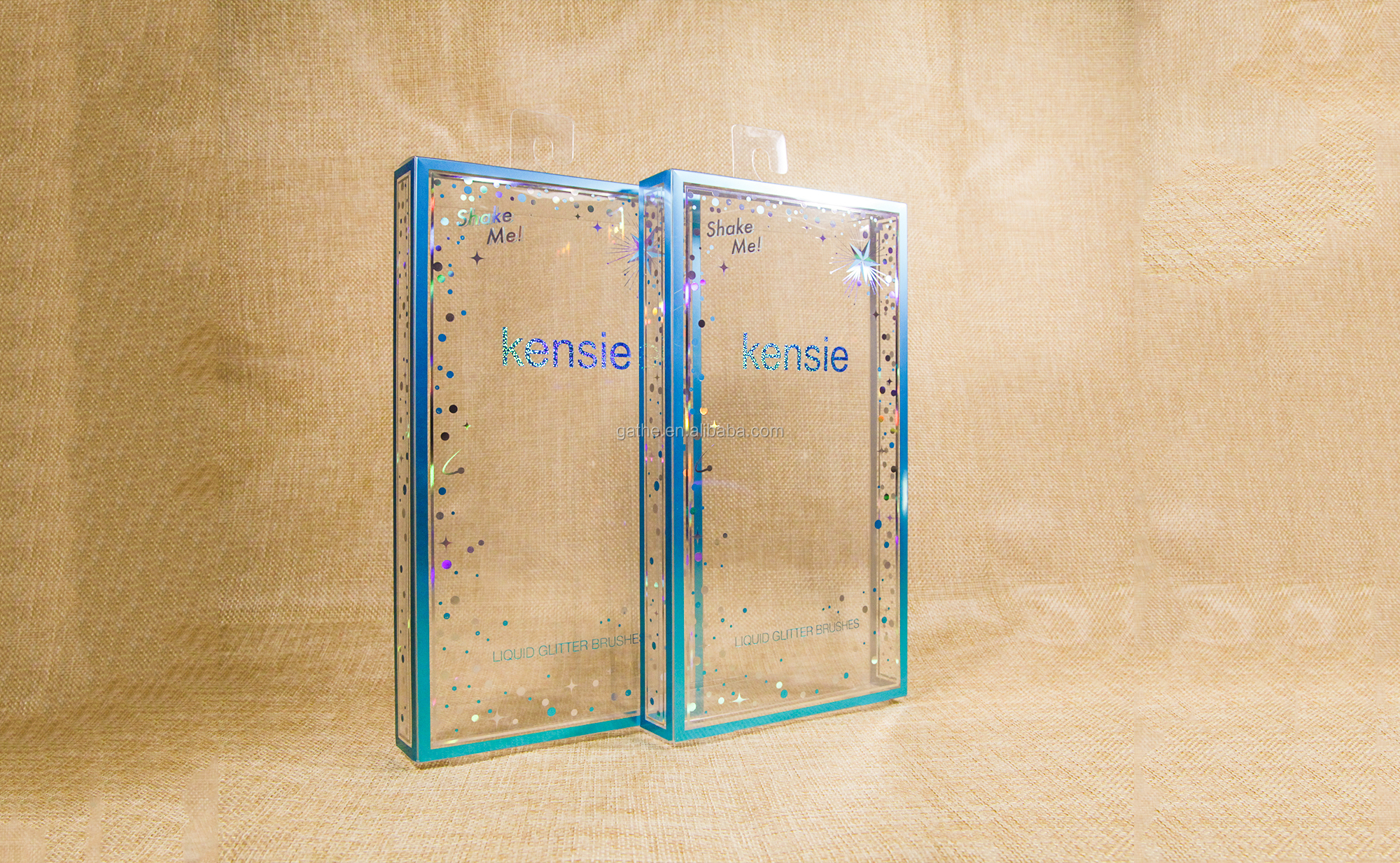 PET Acetate Plastic Phone Mobile Case Packaging Box Custom Printed