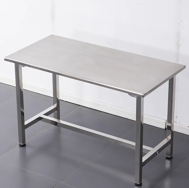 Cleanroom Environments Custom Stainless Steel Table Cleanroom Furniture Corrosion Resistant