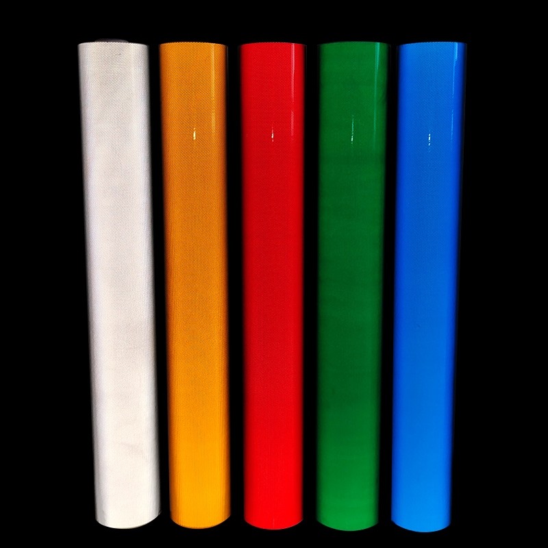 High Intensity Reflective Vinyl Sheeting Film For Traffic Signs