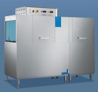 Safety Flight Type Dishwasher Stainless Steel SS304 6.7KW Automatic Conveyor
