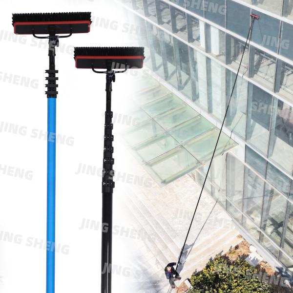 Buy cheap 39ft High Quality Professional Carbon Fiber Window Cleaning Pole or Outdoor Indoor Use Solar Cleaning Panels from wholesalers