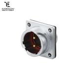 Full zinc alloy shell Waterproof electrical bnc machine terminal battery