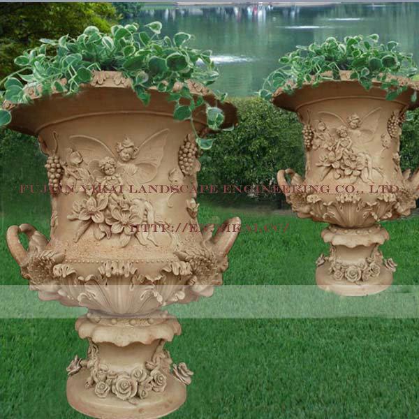 Buy cheap Stone Garden Flowerpot (YKFP-27) from wholesalers