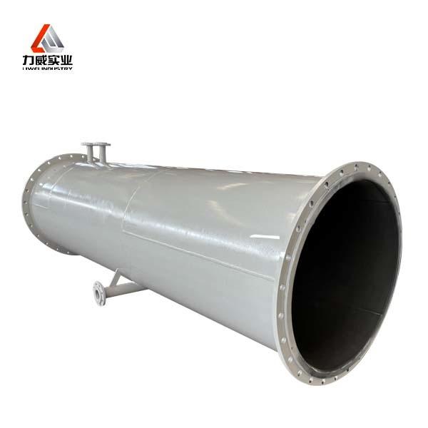 Flange Connection Or Couplings Corrosion-Resistant Rubber Lined Pipe Chemical
