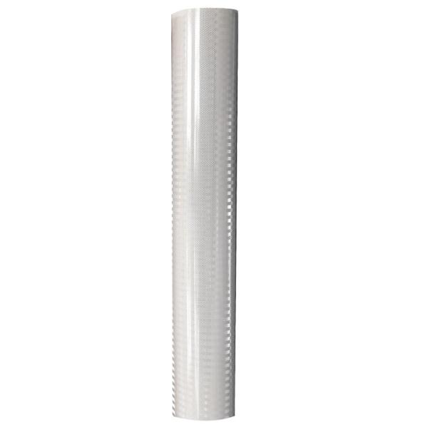 Buy cheap Adhesive White Micro Prismatic Reflective Vinyl White Laminate Sheets from wholesalers