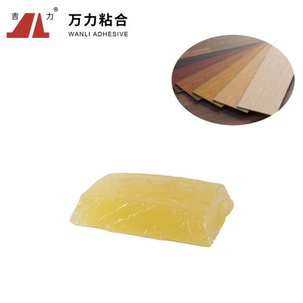 Buy cheap TPR Floor Flat Lamination Hot Melt Adhesives Yellow Stick Glue TPR-7217A from wholesalers