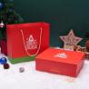 Buy cheap Party Christmas Eve Gift Paper Favour Boxes For Cookie Candy Apple Portable from wholesalers