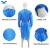 Buy cheap Breathable Blue Surgical Gown Hypo Allergenic SMS Fabric VASTPROTECT-501 Adult Round Neck from wholesalers