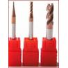 Buy cheap Durable Carbide Flat End Mill , 4 Flute Flattened Tungsten Carbide Milling Cutters from wholesalers
