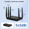 Buy cheap Mobile Unlocked CPE SMA 2.4 5.8G Dual Band Sim 4g Lte Router For Cctv Camera Car from wholesalers