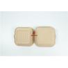 Buy cheap Clamshell Biodegradable Take Away Box Sustainable Fast Food Packaging from wholesalers