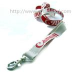 Custom made woven lanyards, low cost woven neck ribbons factory from China