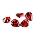Vintage Moissanite Engagement Rings Loose Gemstones Various Colors Pear Shape