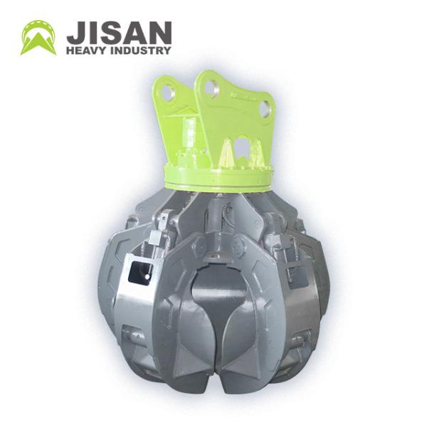 Buy cheap 1000 Litre Hydraulic Rotating Peel Grapple For Mini Excavator from wholesalers