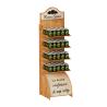 Buy cheap Customizable Plywood Wood Food Display Rack for Can Storage and Wooden Food Display from wholesalers