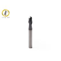 Buy cheap HRC58 Tungsten Carbide Ball Nose End Mill For Profile Machining product