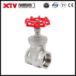 Z11W-1500WOG-1" Thread SS304/316 Bsp BSPT 200wog Industrial Gate Valve 1/2"-12