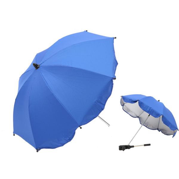 Quality Blue Baby Buggy Kolcraft Stroller Cute Umbrella , Small Umbrella For Kids for sale