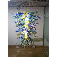 Buy cheap Custom blown glass Drop chandeliers Art Chandelier Contemporary Handmade Blown product