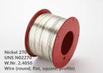Nickel 270 / UNS N02270 High End Special Alloys Foil / Wire For Electronic Part