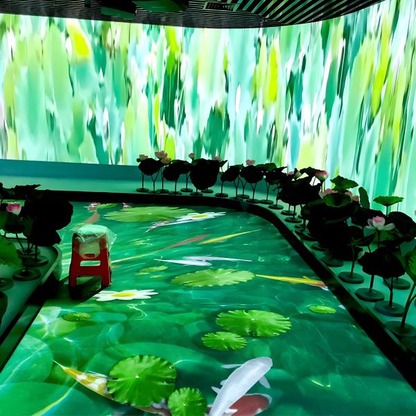 Buy cheap Digital Art Projection Mapping Museum/Exhibition Immersive 360 Wall Projection from wholesalers
