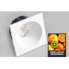 Buy cheap 85 Minimeter White Square Recessed Downlights 220v Led Spotlight Anti Glare from wholesalers