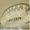 Buy cheap Brass Crystal Halo Chandelier Pendant Light 110V-220V OEM ODM from wholesalers