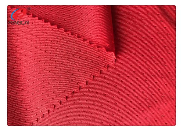 Buy cheap Breathable Poly Spandex Sports Mesh Fabric Weft Knitted from wholesalers