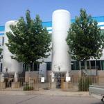 Anti Corrosion Cryogenic Storage Tank Double Layer 55m3 Liquid Nitrogen