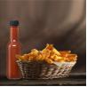 Buy cheap Hot Sauce Empty Amber Glass Storage Bottles 150ml Antitear QZH from wholesalers