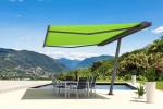 Retractable Waterproof Outdoor Patio Shades Custom Full Cassette Motorized