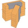 Buy cheap Multi-Shaped Galvanized Steel Wood Timber Connectors Joist Hangers and Bracket Metal Accessories Stamped Processed from wholesalers