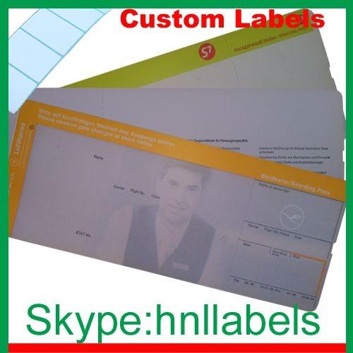 Buy cheap Thermal Printed Boaring Passes for Airlines from wholesalers