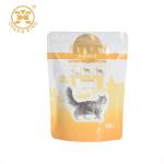 Environmental Glossy PE Pet Food Packaging Bag 20kg 25kg Standing Zipper Pouch