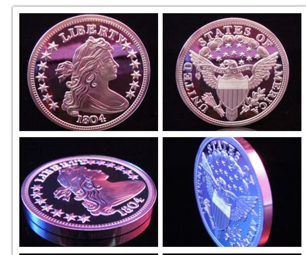 Buy cheap China Manufacturer the Goddess of liberty coin /metal gold or silver coin from wholesalers