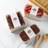 Buy cheap Square Tiramisu Cake Storage Container Pastry Mousse Dessert Sweet Packaging Box from wholesalers