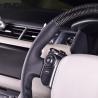 Buy cheap Black Leather Carbon Fiber Series Land Rover Steering Wheel 350mm With Stripe from wholesalers