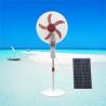 Buy cheap DC Energy Saving Rechargeable Solar Fan Household 18 Inch 15W 12V from wholesalers