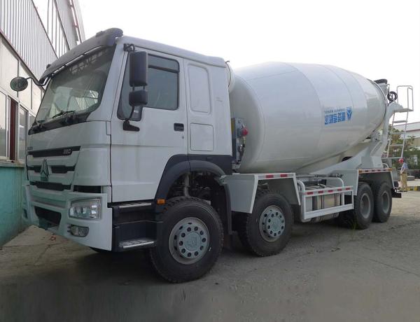 Buy cheap Low Noise 12m3 Concrete Construction Equipment 371hp 8*4 / Cement Mixer Truck from wholesalers