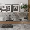 Buy cheap Manufacturer Customized Modern Flat Panel Modern Designs Wood Veneer Kitchen Cabinets For Builder from wholesalers