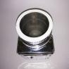 Buy cheap Black Spigot Insulated Chimneys , Pre Insulated Chimney Liner 6 Inch Stainless from wholesalers